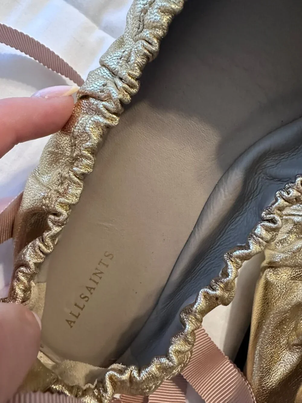 Alia Leather Ballet Flat - Picture 5 of 6